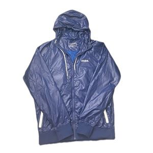 Men’s Blue Lightweight Hoodie, L